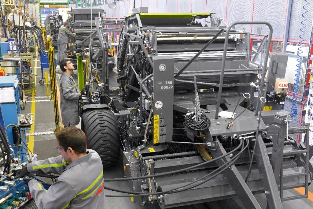 Claas fabryka pras w Metz