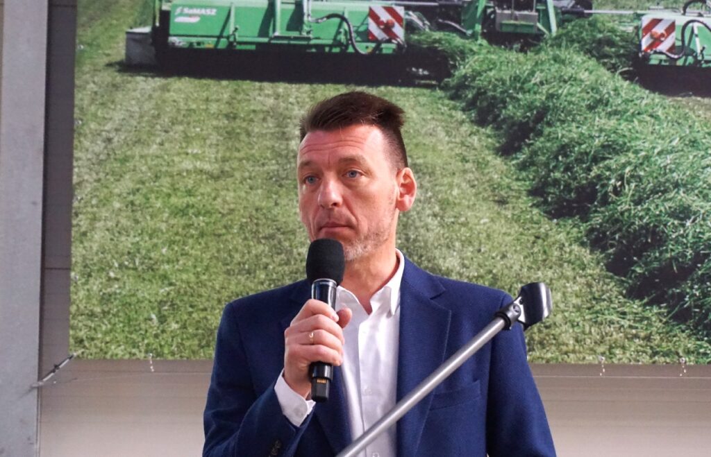Sławomir Dobrzański, szef OBR firmy Samasz © Traktor24.pl