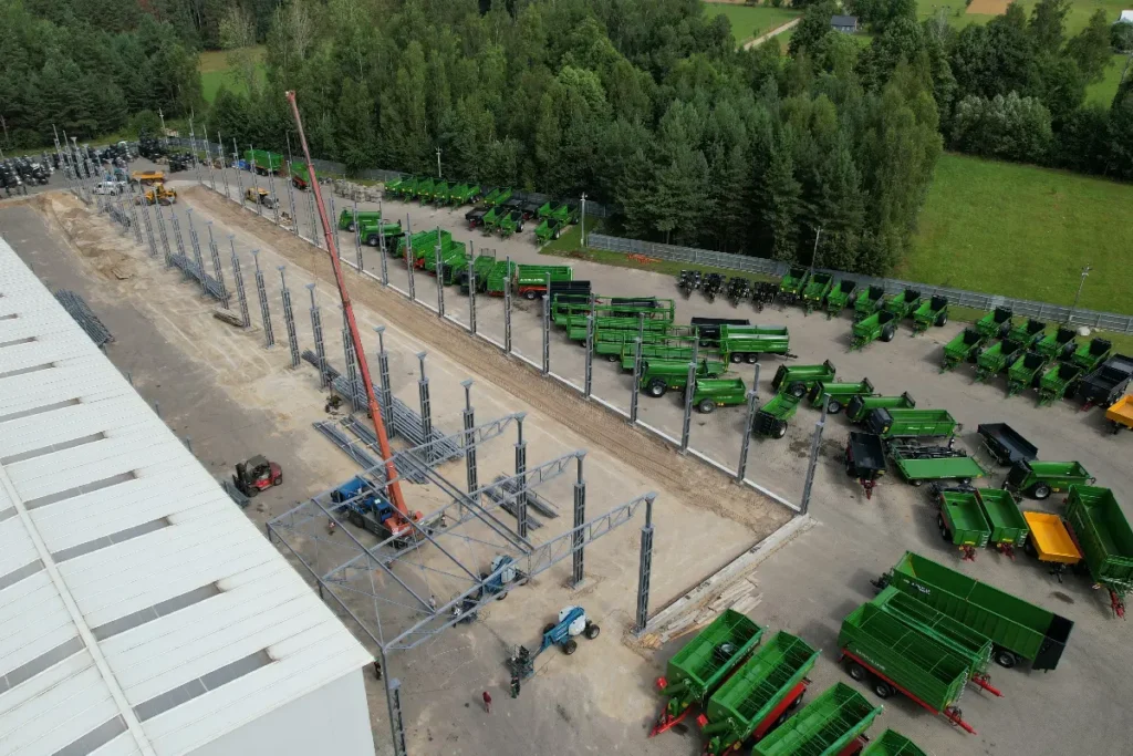 Powodem nowej inwestycji firmy Pronar w Narewce jest powiększenia możliwości produkcyjnych © Traktor24
