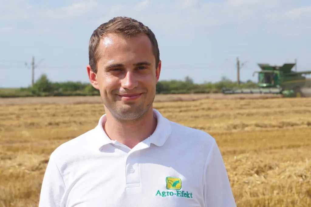 Tomasz Mielczarek, specjalista AMS w firmie Agro-Efekt © Traktor24.pl