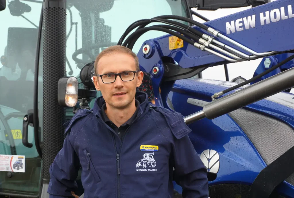 Kamil Deląg, specjalista produktowy New Holland © Traktor24