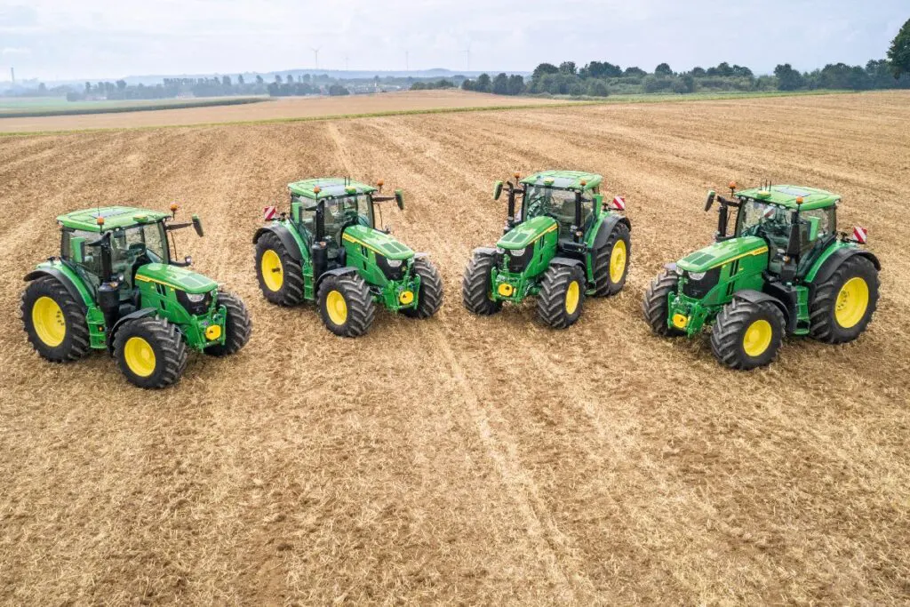 W pierwszym kwartale 2023 roku w Polsce zarejestrowano 416 nowych traktorów John Deere. Pozwoliło to tej marce zostać liderem rynku tego przedziału czasowego © John Deere