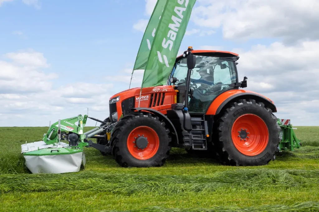 Obecnie najsilniejszym traktorem marki Kubota jest model M7173 o mocy maksymalnej 170 KM fot. materiały prasowe 
