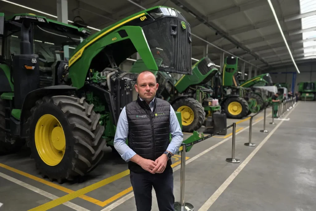 Łukasz Madej, prezes firmy Agro-Sieć Maszyny fot. TRAKTOR24.pl