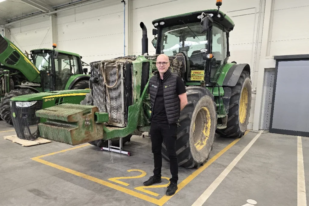 Marcin Patyk, dyrektor serwisu Agro-Sieć Maszyny fot. TRAKTOR24.pl