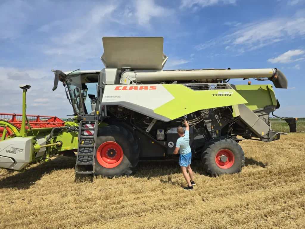 Claas Trion 530 11 fot. Tomasz Kuchta