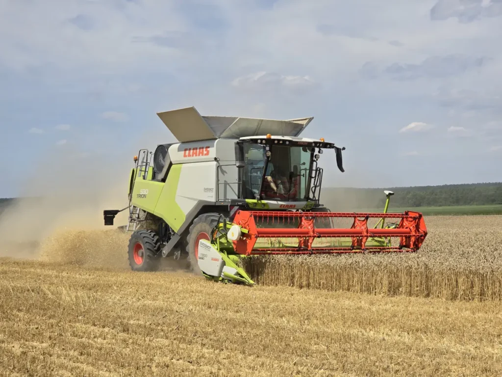 Claas Trion 530 21 fot. Tomasz Kuchta