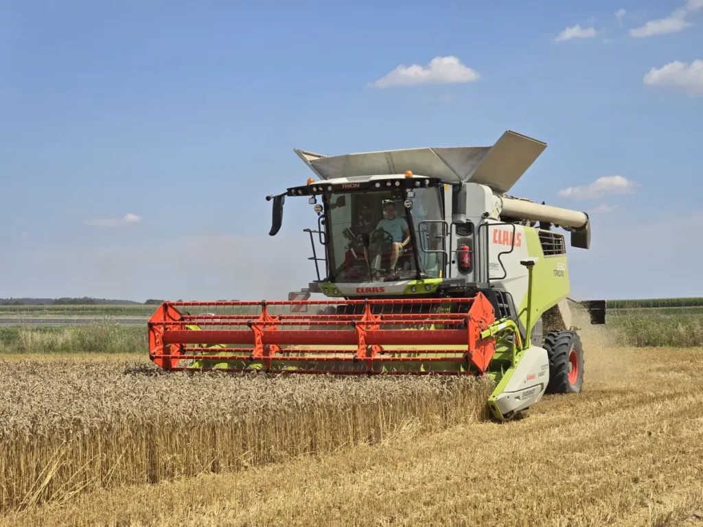 Claas Trion 530 28 fot. Tomasz Kuchta