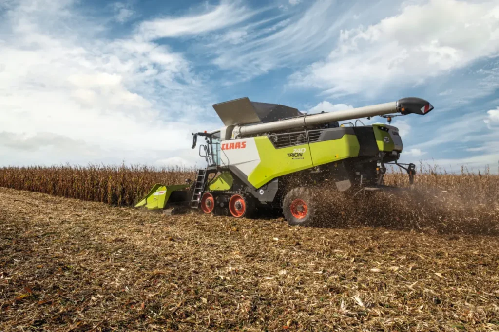 Claas Trion 740 to najnowszy model niemieckiego producenta w klasie maszyn żniwnych o średniej wielkości fot. mat. prasowe