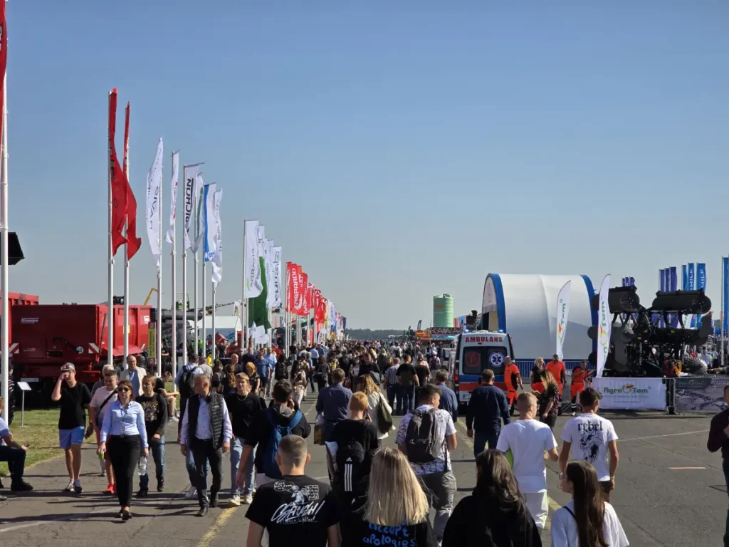 Tegoroczną edycję wystawy Agro Show 2024 odwiedziło przeszło 76 tys. zwiedzających fot. Tomasz Kuchta