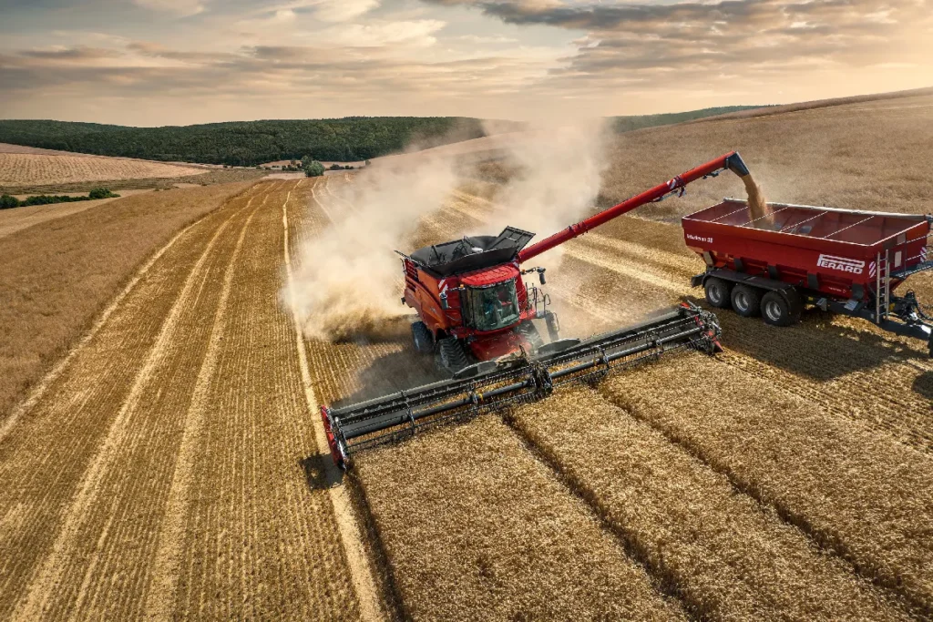 Kombajny Axial-Flow 260 są wyposażone w dwa terminale Case IH Pro 1200 fot. materiały prasowe