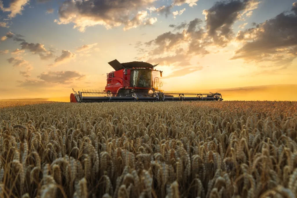 Axial-Flow 9260 z silnikem o mocy 634 KM ma zbiornik ziarna o pojemności 14 400 litrów fot. materiały prasowe