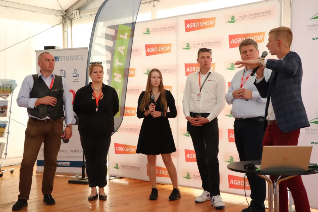 W czasie targów Agro Show 2024 w Bednarach miało miejsce oficjalne podsumowanie Manitou Challenge 2024 fot. Tomasz Kuchta