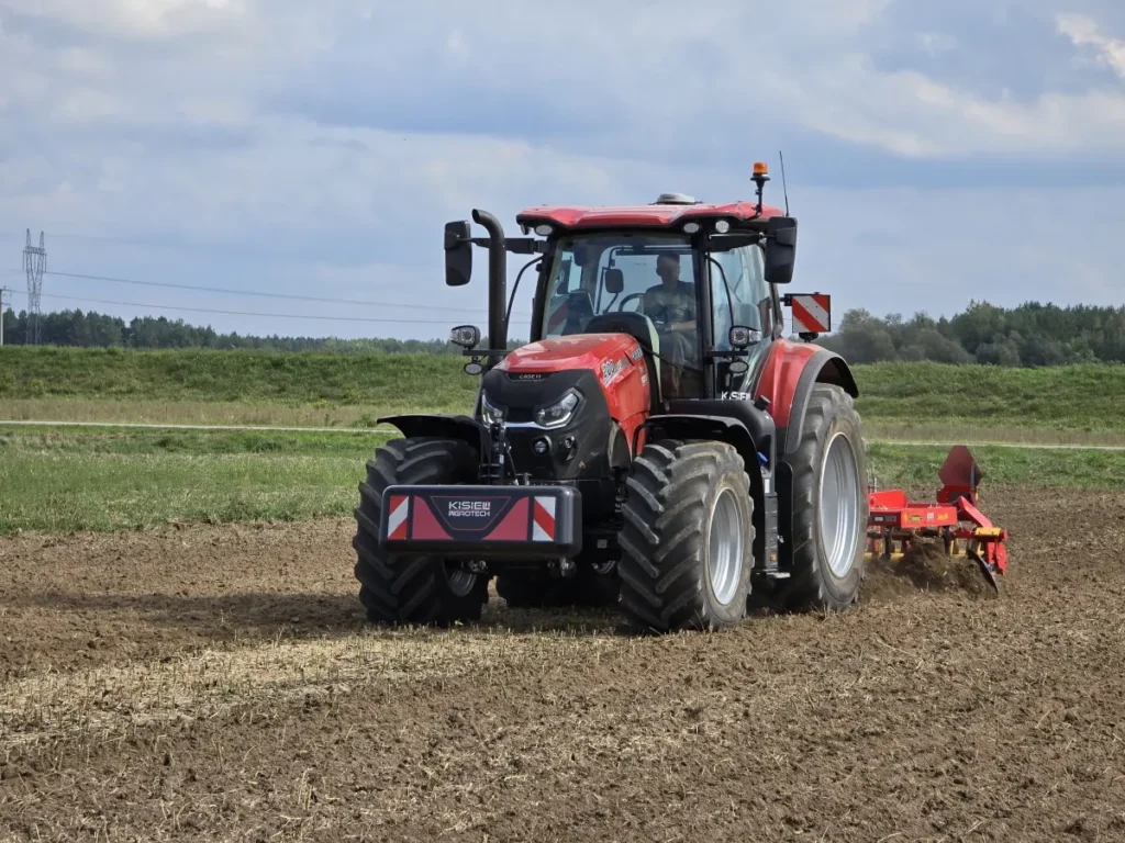 Z Cultusem współpracował 220-konny Case IH Puma 200. Jest to ciągnik, który również dla Was testujemy fot. Tomasz Kuchta